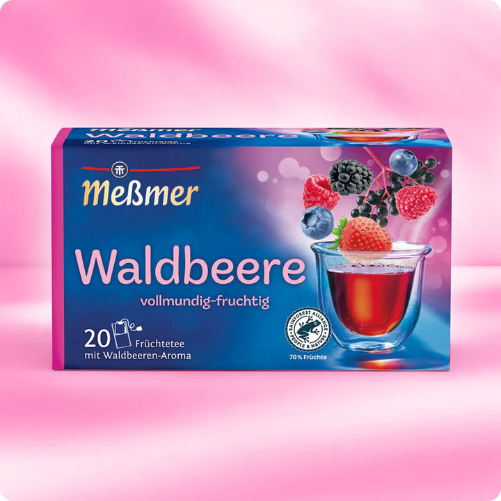 Ceai plic fructe de padure Messmer Classic, 20 plicuri