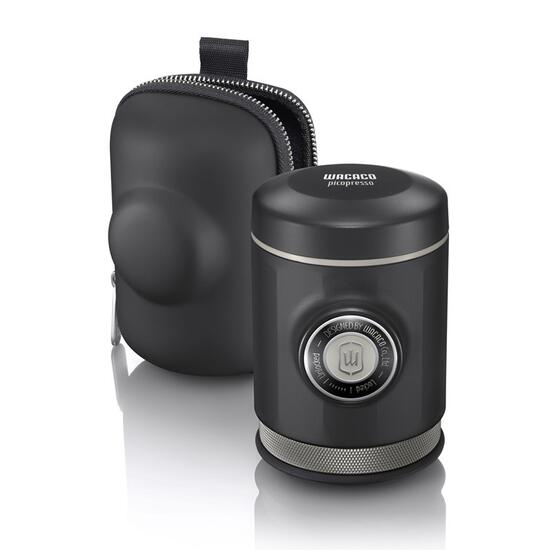 Espressor portabil Picopresso negru + Husa - Wacaco