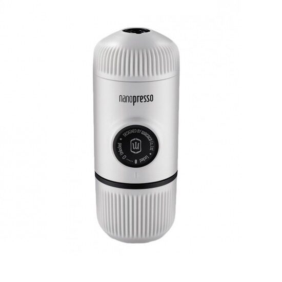 Espressor portabil Nanopresso Chill White + Husa - Wacaco