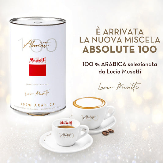 Cafea boabe 100% Arabica, Musetti ABSOLUTE, butoi 1.5 kg