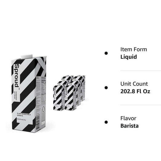 Bautura din Proteine de Mazare Bax 6L, Vegana, Sproud Barista