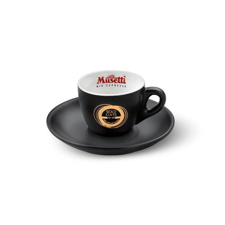 Set 6 Cesti Espresso Scurt 50 ml Musetti Gold Cuvee