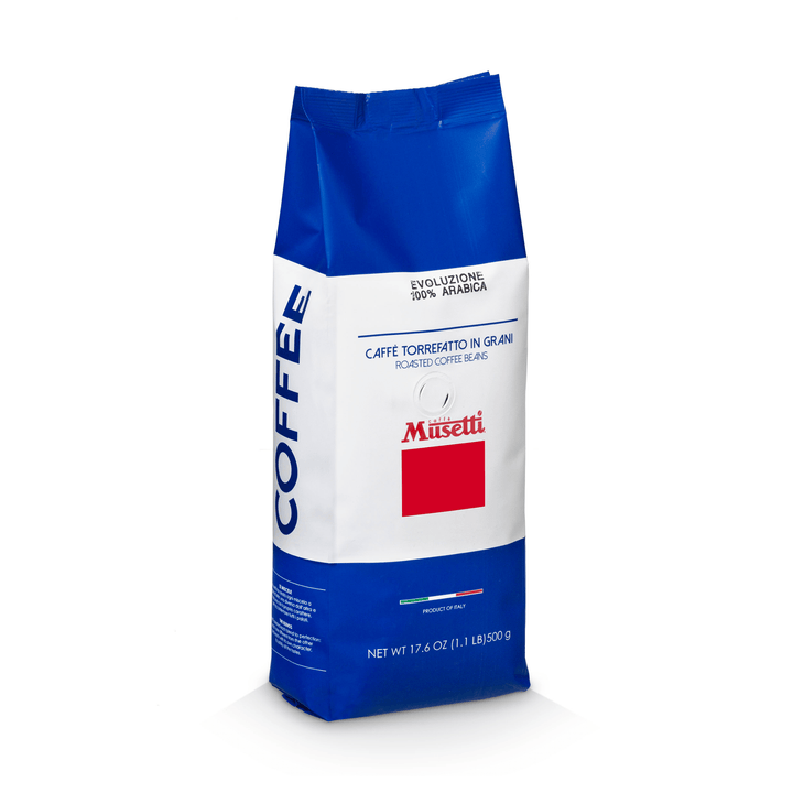 Cafea Boabe, Musetti EVOLUZIONE 1 kg, Blend single-origin 100% Arabica