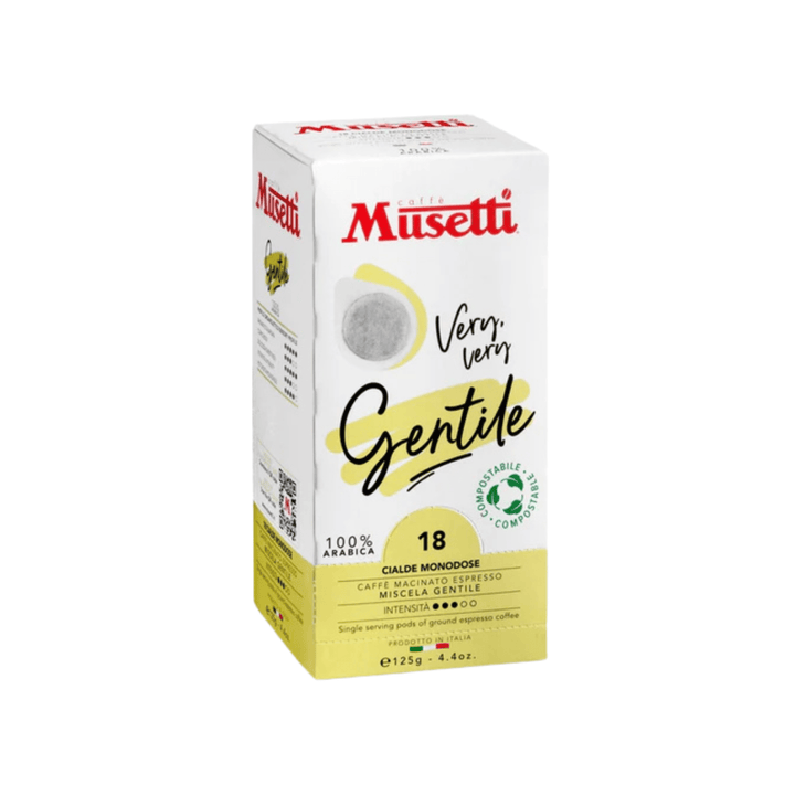 Cafea Musetti Gentile 100% Arabica, Cialde 7gr x 18pcs