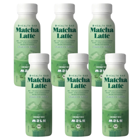 Health Bar, MOELK MATCHA LATTE (8 X 330ML)