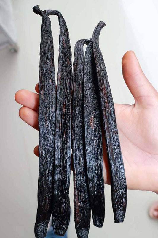 Pastai Vanilie Gigantice Pompona 20-27 cm ,5 buc, vidat