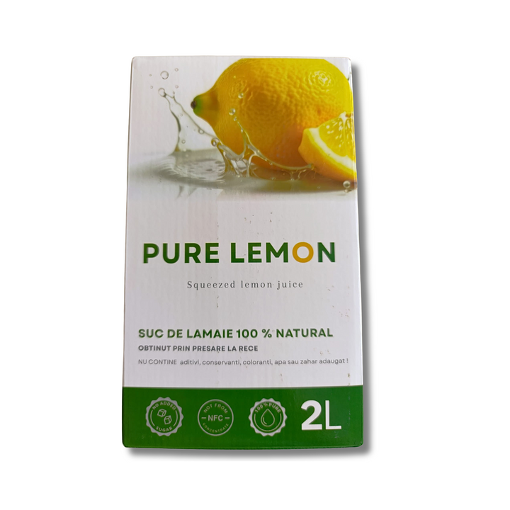 Suc lamaie 100% PURE LEMON , 2000 ml