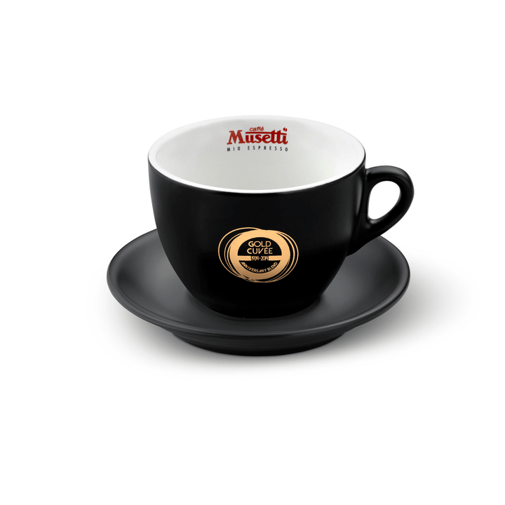 Set 6 Cesti Cappucino 220 ml Musetti Gold Cuvee