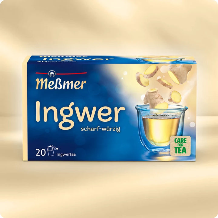 Ceai plic lamaie si ghimbir, Messmer Classic, 20 plic
