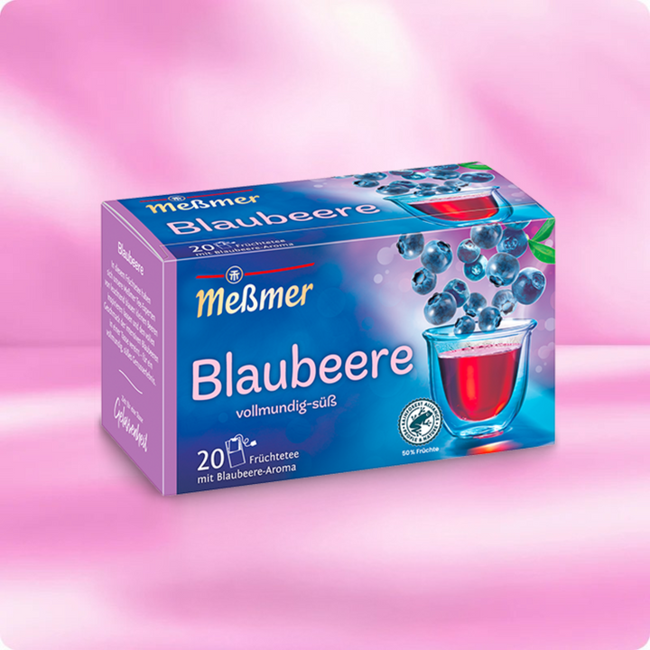 Ceai plic Afine, Messmer Classic, 20 plic