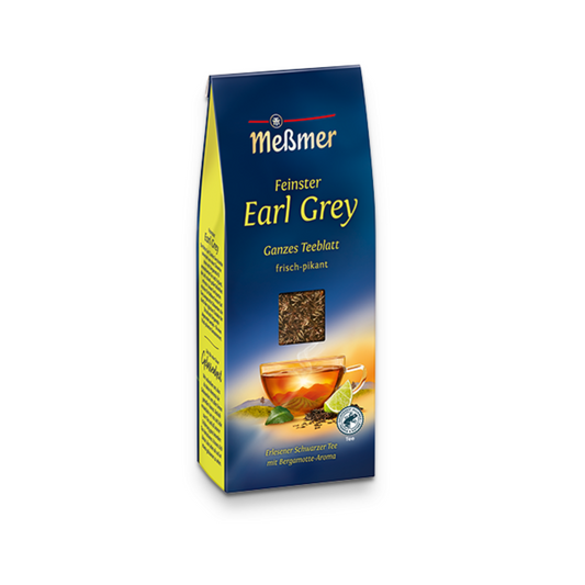 Ceai premium Messmer Earl Grey, negru cu bergamota, 150gr