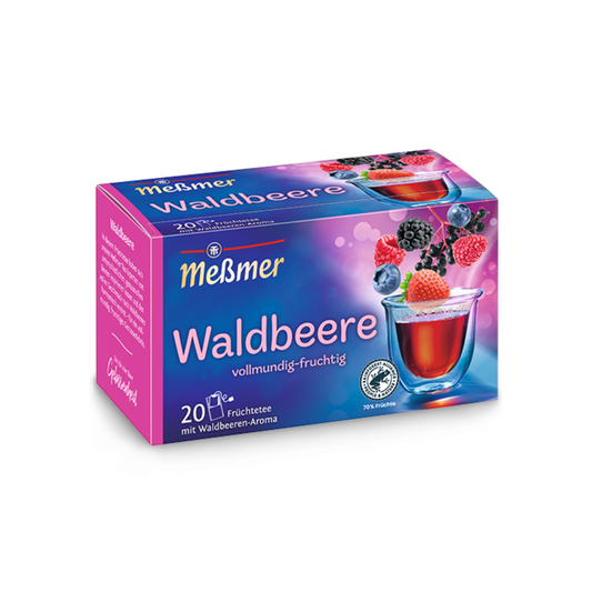 Ceai plic fructe de padure Messmer Classic, 20 plicuri